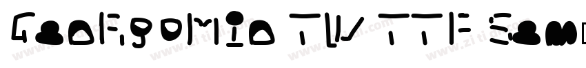 GenRyuMin TW TTF Sem字体转换
